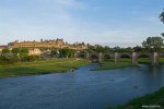 Carcassonne, étape sur le canal du Midi