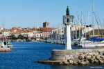 Mèze, au bord de l'étang de Thau